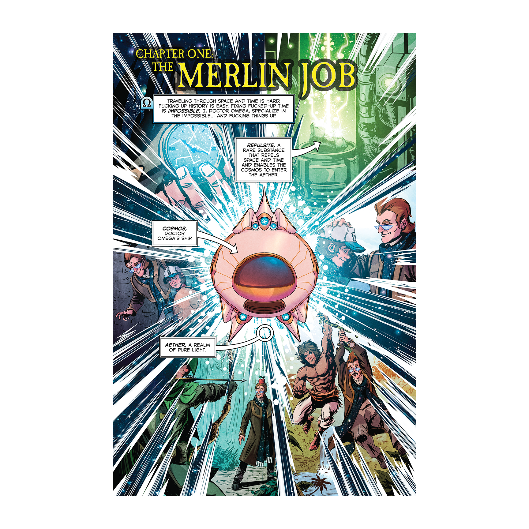 The Omega Eleven #1 - Cover A — Monstrous Books